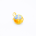 Peach Blossom and Butterfly （ 碧桃蝴蝶 ）Hair Clip Set
