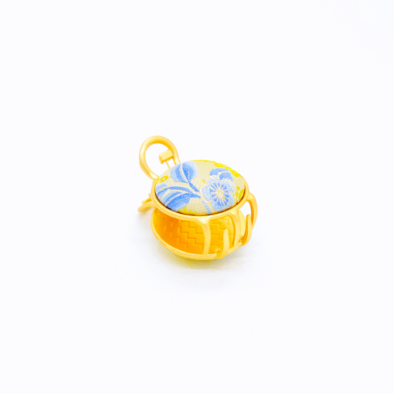 Peach Blossom and Butterfly （ 碧桃蝴蝶 ）Hair Clip Set