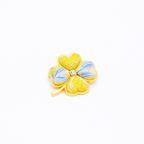 Peach Blossom and Butterfly （ 碧桃蝴蝶 ）Hair Clip Set