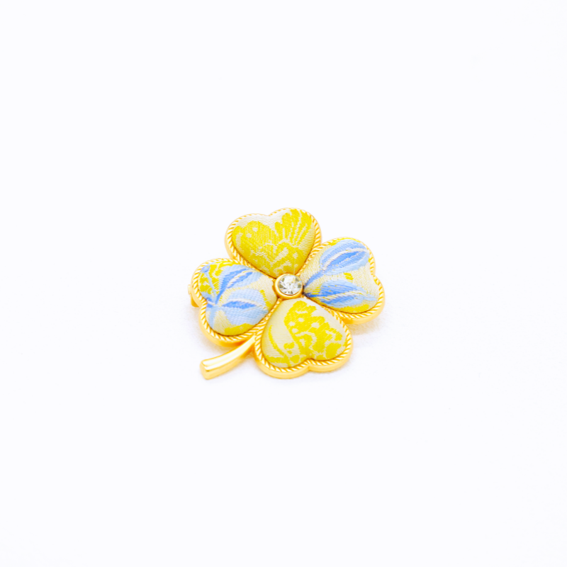 Peach Blossom and Butterfly （ 碧桃蝴蝶 ）Hair Clip Set
